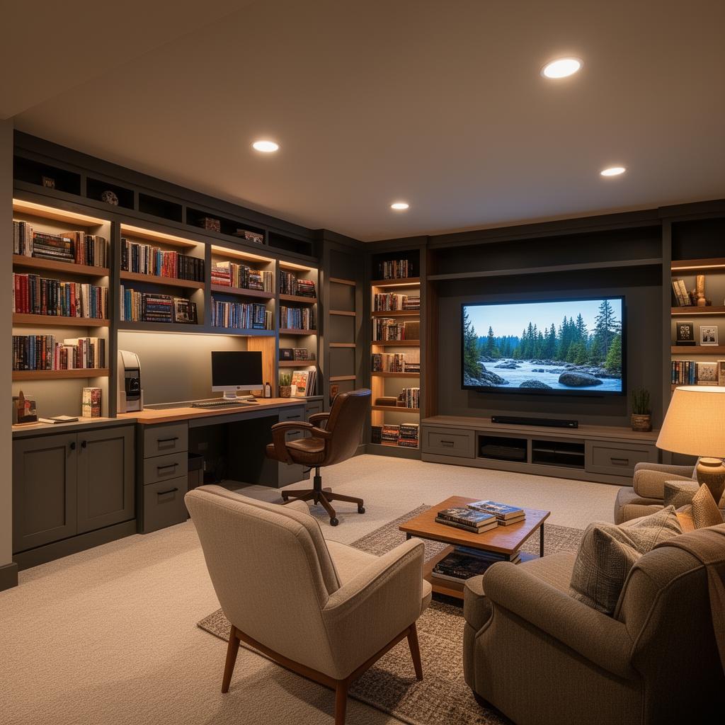 Basement Entertainment Suite