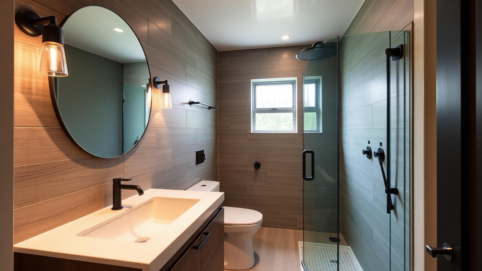 5x8 small bathroom remodel Seattle layout ideas 40 square feet